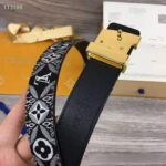 Louis Vuitton Unisex Since 1854 LV Iconic 30mm Belt Monogram Flowers 3 cm Width – Bild 10