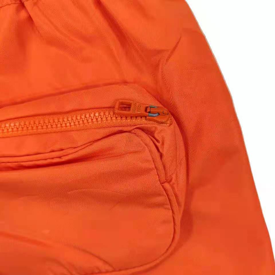 Louis Vuitton Men 3D Pocket Monogram Board Shorts Polyester Orange