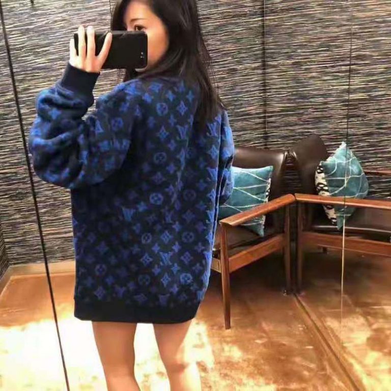 Louis Vuitton LV Monogram Jacquard Crewneck