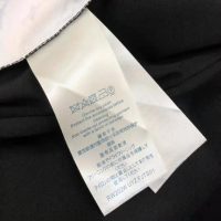 Louis Vuitton Women Game On Contrast Back Cotton T-Shirt Monogram Loop Details-White