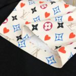 Louis Vuitton Men Game On Contrast Back Cotton T-Shirt Monogram Loop Details-White - Image 10