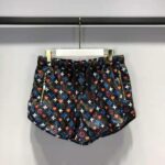 Louis Vuitton Women Game On D-Ring Drawstring Jogging Shorts Monogram Canvas-Black - Imagen 2