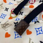 Louis Vuitton Women Game On D-Ring Drawstring Jogging Shorts Monogram Canvas-White - Bild 8