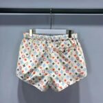 Louis Vuitton Women Game On D-Ring Drawstring Jogging Shorts Monogram Canvas-White - Bild 3