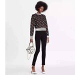 Louis Vuitton Women Game On Striped Hem Jacquard Knit Long-Sleeved Pullover Regular Fit - Image 12