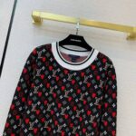 Louis Vuitton Women Game On Striped Hem Jacquard Knit Long-Sleeved Pullover Regular Fit - Image 5