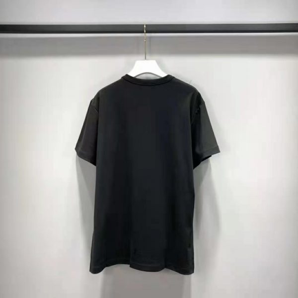Louis Vuitton Women Game On Thread-Embroidered T-Shirt Regular Fit-Black (5)