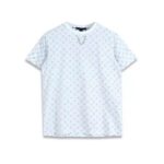 Louis Vuitton Men LV Escale Printed T-Shirt Monogram Cotton White Regular Fit - Bild 2