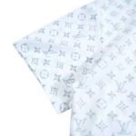 Louis Vuitton Men LV Escale Printed T-Shirt Monogram Cotton White Regular Fit - Bild 9