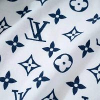 Louis Vuitton Women LV Escale Printed T-Shirt Monogram Cotton White Regular Fit