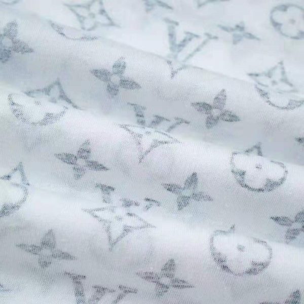Louis Vuitton Women LV Escale Printed T-Shirt Monogram Cotton White Regular Fit (4)