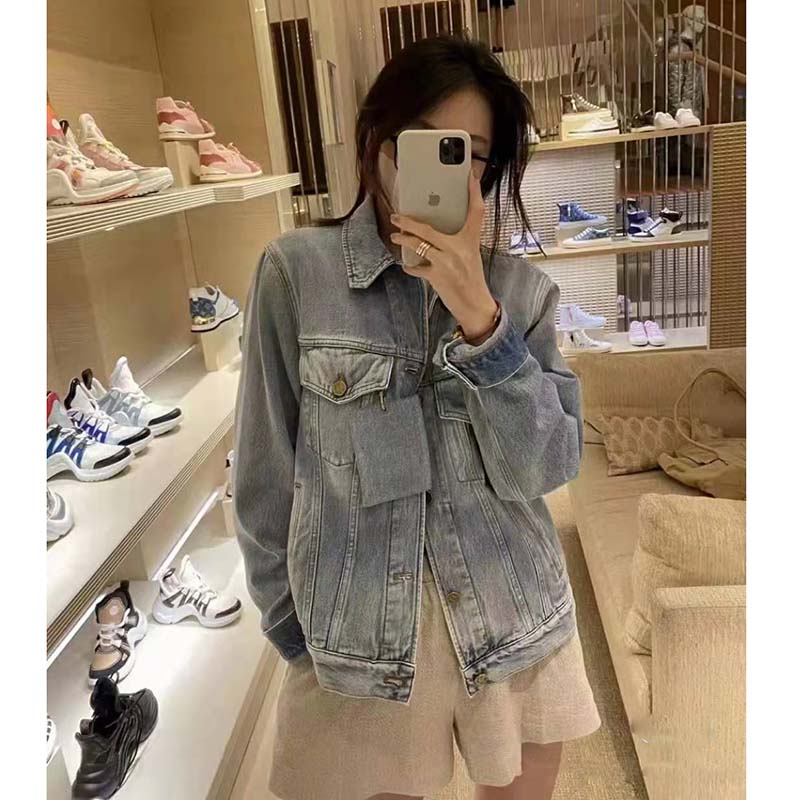 LOUIS VUITTON STAPLES EDITION DNA DENIM JACKET