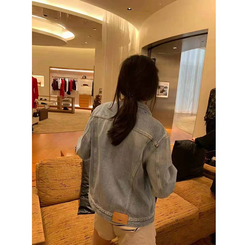 Louis Vuitton Blue Staples Edition DNA Denim Jacket