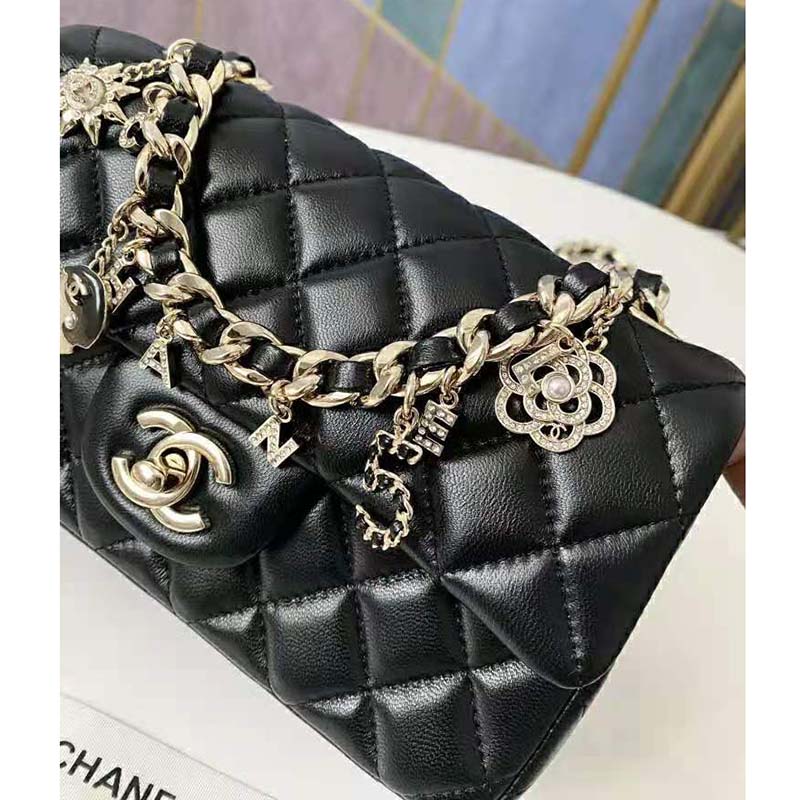 chanel lambskin woc