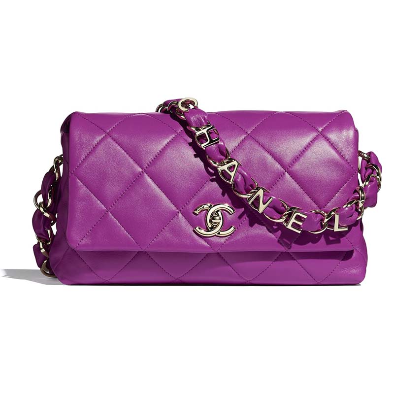 purple chanel bag 2023