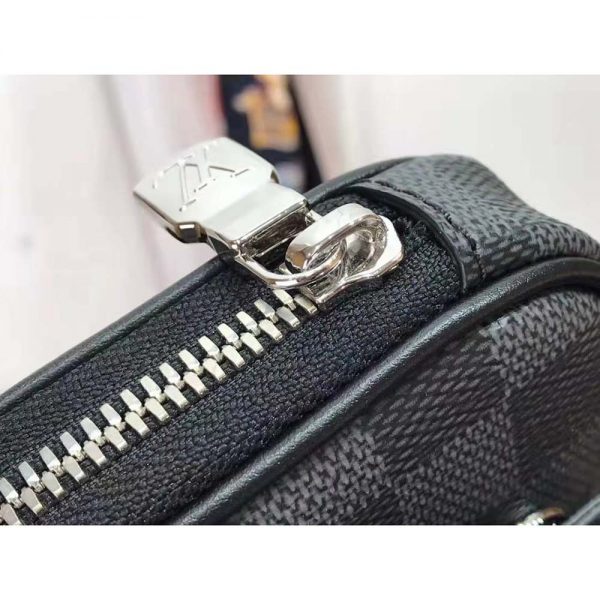 Louis Vuitton LV Men Scott Messenger Damier Graphite N50018 Shoulder Bag (7)