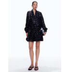 Chanel Women Mules Kid Suede Pearls & Strass Black 1.5 cm Heel - Bild 12