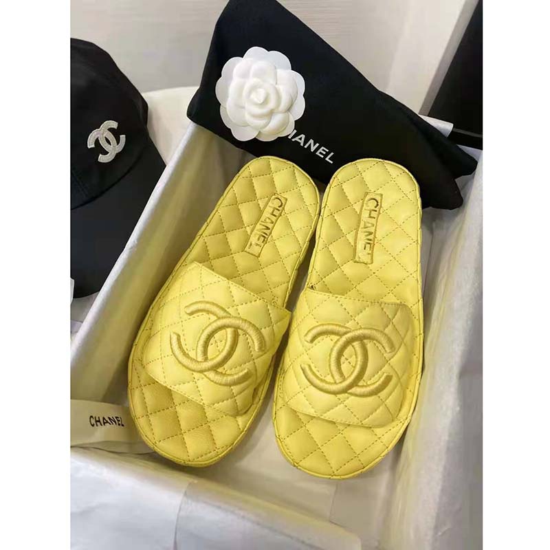 chanel womens mule shoes