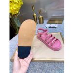 Chanel Women Sandals Calfskin Red 5 mm Heel - Bild 9