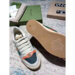 Gucci GG Men's Screener GG Sneaker White Leather and GG Canvas - Image 5