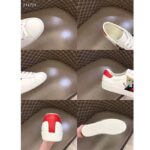 Gucci GG Unisex Ace Sneaker Cat Green Red Web Gucci Cat Embroidery - Image 10