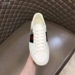 Gucci GG Unisex Ace Sneaker Cat Green Red Web Gucci Cat Embroidery - Image 8