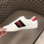 Gucci GG Unisex Ace Sneaker Cat Green Red Web Gucci Cat Embroidery - Image 9