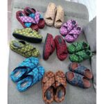 Gucci GG Women GG Multicolor Platform Sandal Light Blue and Blue GG Canvas - Image 7