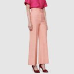 Gucci GG Women's Leather Pump with Chain Red Leather 9 cm Heel - Image 11