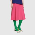 Gucci GG Women's Mid-Heel Slingback with Horsebit White Leather 6 cm Heel - Image 5