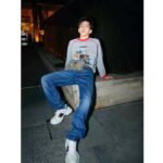 Gucci Unisex Disney x Gucci Donald Duck Print Belt Bag Leather Interlocking G – Image 13