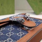 Gucci Women Dionysus Mini Bag Dark Blue Organic GG Jacquard Denim – Image 7