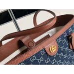 Gucci Women Ophidia GG Medium Tote Double G Organic GG Jacquard Denim – Bild 11