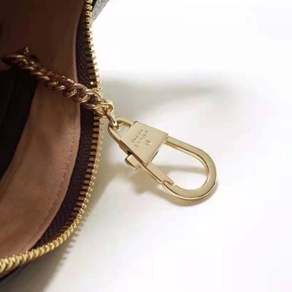Gucci Women Ophidia GG Mini Bag Beige Ebony GG Supreme Canvas (1)
