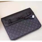 Louis Vuitton LV Men Pochette Steamer Monogram Eclipse Coated Canvas - Image 3