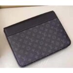 Louis Vuitton LV Men Pochette Steamer Monogram Eclipse Coated Canvas - Image 4
