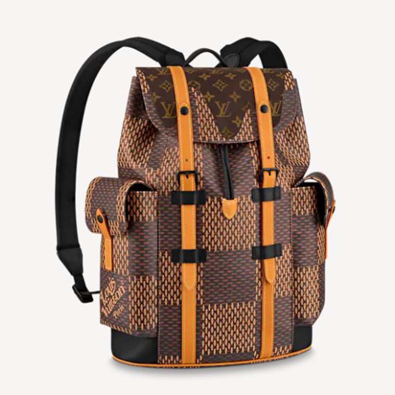 Louis Vuitton Christopher Backpack Limited Edition Ombre Damier Graphite  Giant PM - ShopStyle