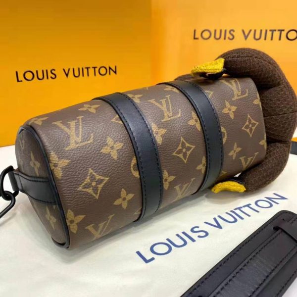 Louis Vuitton LV Unisex Keepall XS Zoom with Friends Monogram Coated Canvas (12)