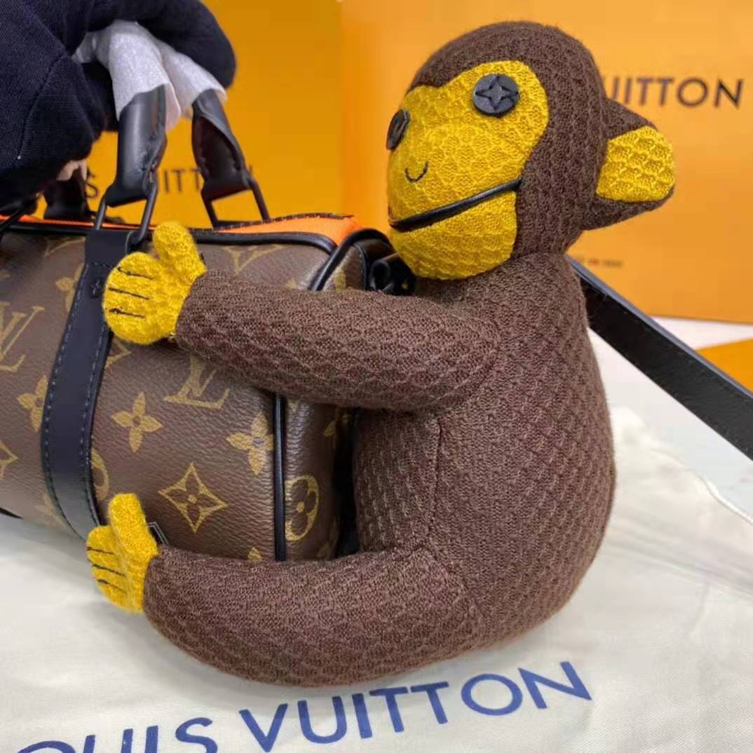 Louis Vuitton LV Unisex Steamer XS Bag Monogram Coated Canvas Zoom with  Friends - LULUX