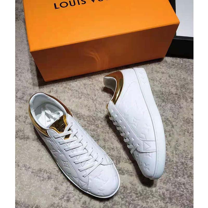 Louis Vuitton Men's Monogram Empreinte Leather Luxembourg Sneaker – Luxuria  & Co.