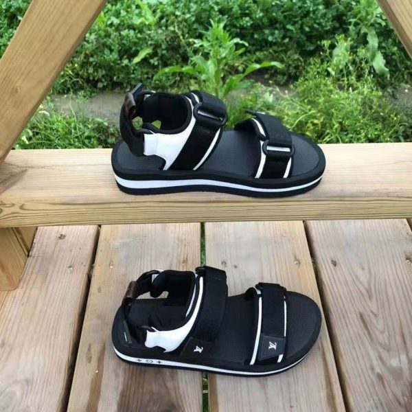 lv flat sandals