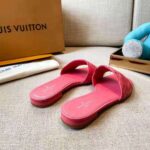 Louis Vuitton LV Women Revival Flat Mule Pink Monogram-Embossed Lambskin – Bild 7