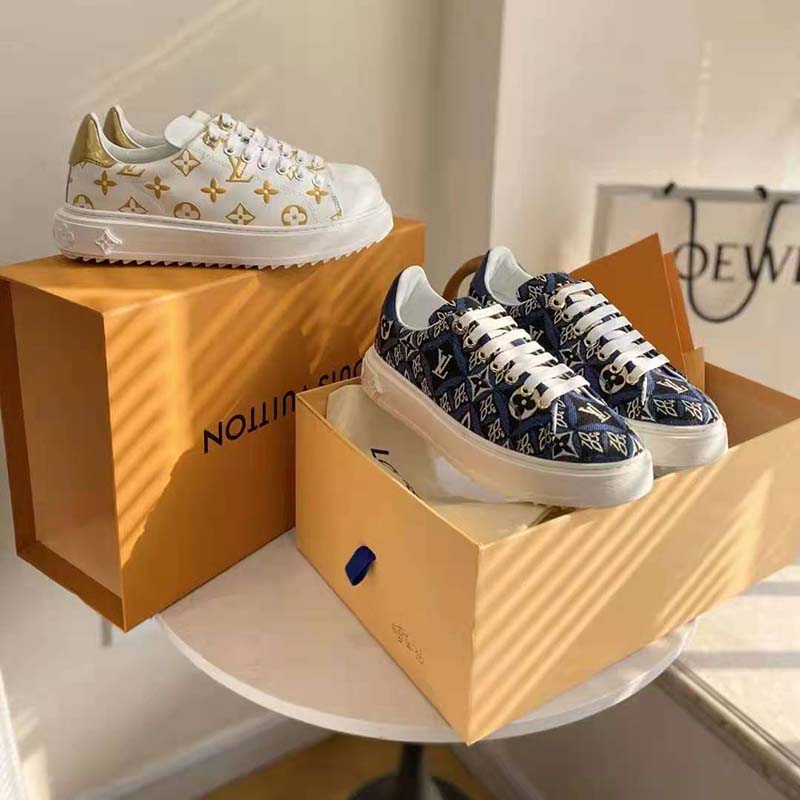 Louis Vuitton LV Women Since 1854 Time Out Sneaker Jacquard