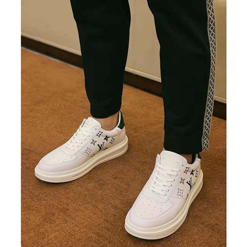Louis Vuitton Beverly Hills Moka Low Top Sneakers - Sneak in Peace
