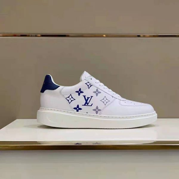 Louis Vuitton Men Beverly Hills Sneaker Monogram-Lasered Grained Epi Calf Leather (4)