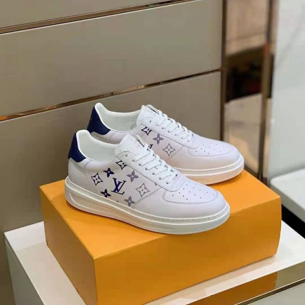 Louis Vuitton Men Beverly Hills Sneaker Monogram-Lasered Grained Epi Calf Leather (5)