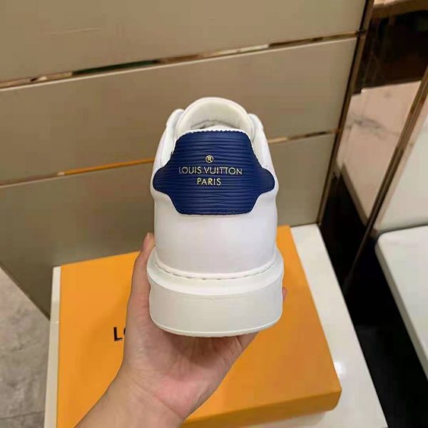 Louis Vuitton Men Beverly Hills Sneaker Monogram-Lasered Grained Epi Calf Leather (8)