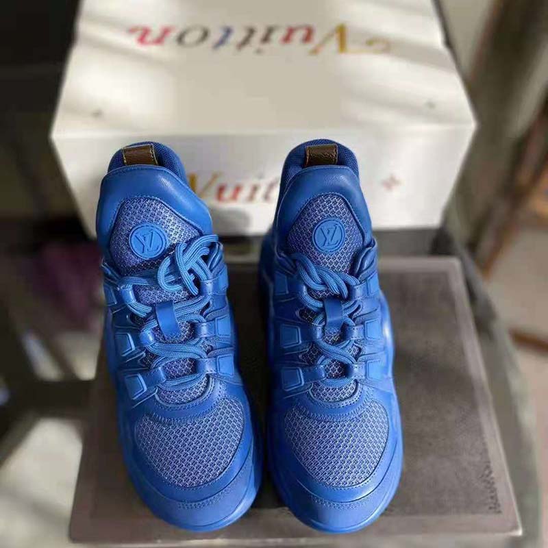 Louis Vuitton® LV Archlight 2.0 Platform Sneaker Light Blue. Size