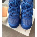 Louis Vuitton Unisex LV Archlight Sneaker Mix Materials LV Circle Monogram Canvas Blue - immagine 9