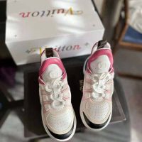 Louis Vuitton Women LV Archlight Sneaker Mix of Materials LV Circle Monogram Canvas